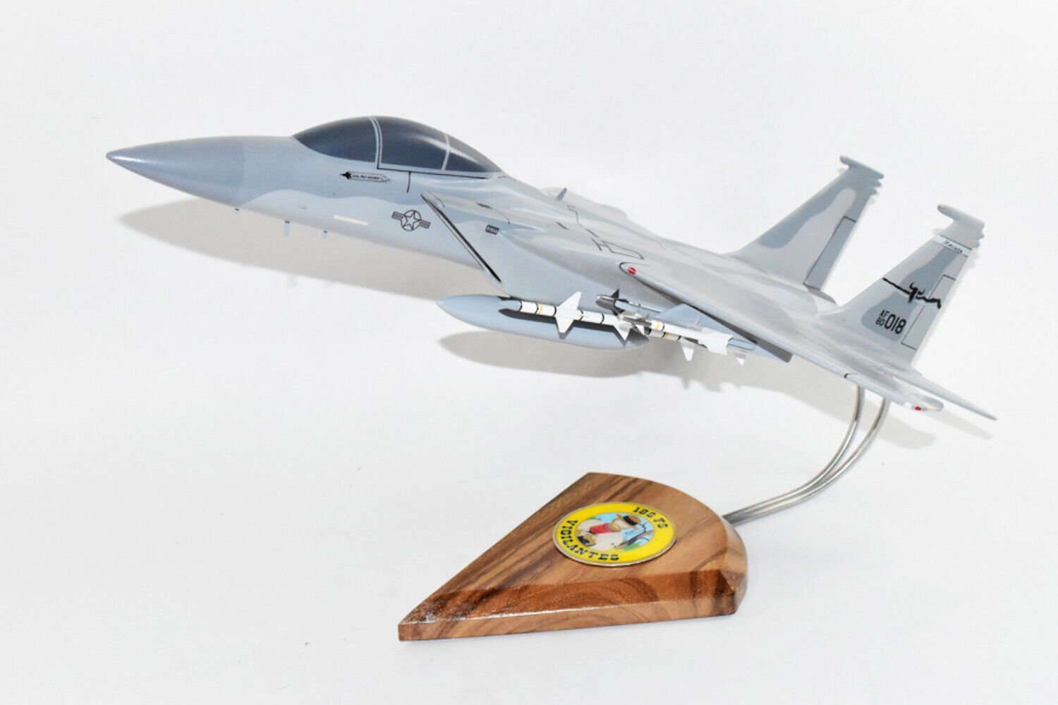 186th Fighter Squadron Vigilantes 2011 F-15C Model, 1/42nd (18\