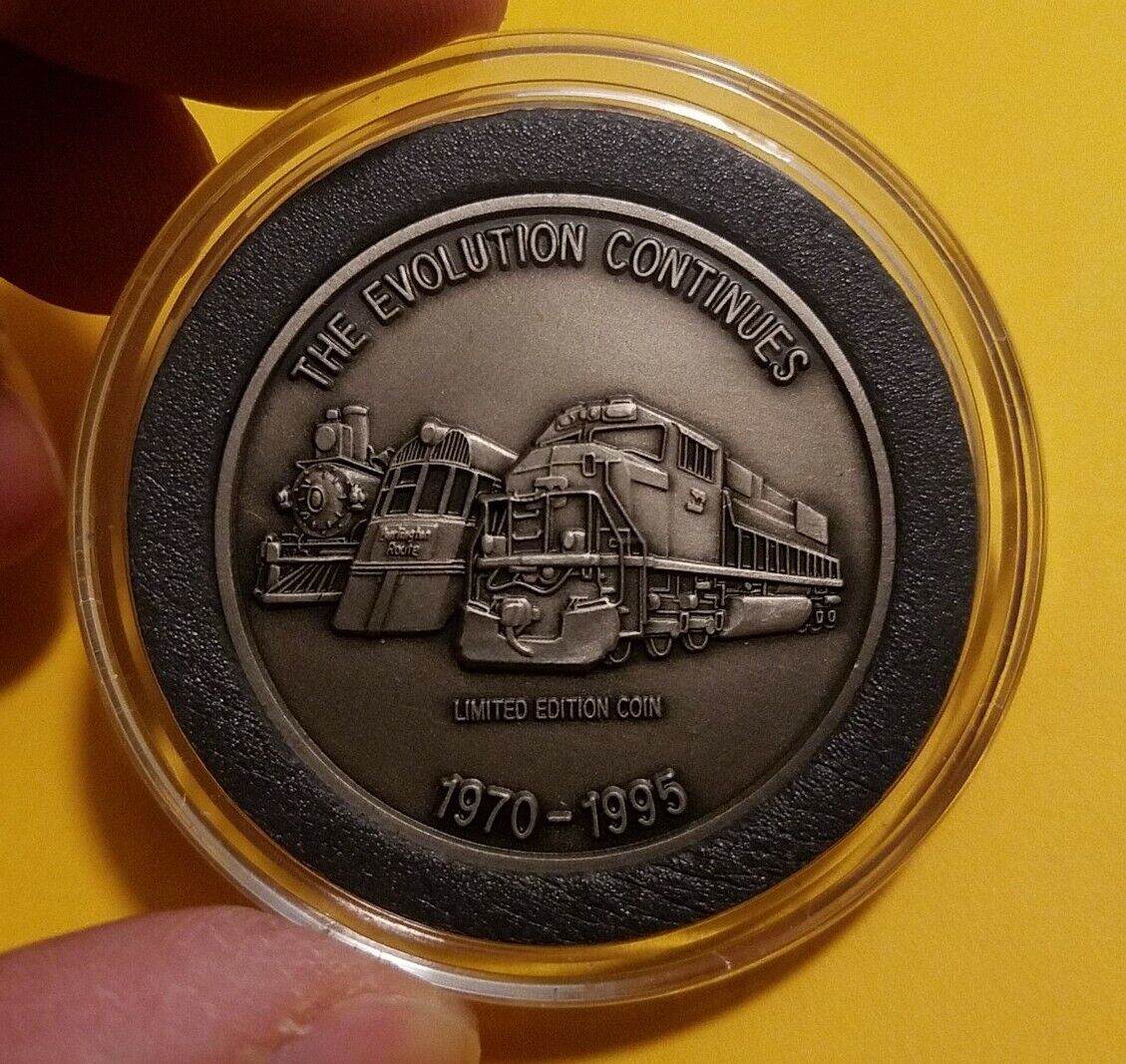 Burlington North Railroad 25th Anniversary Commemorative Coin