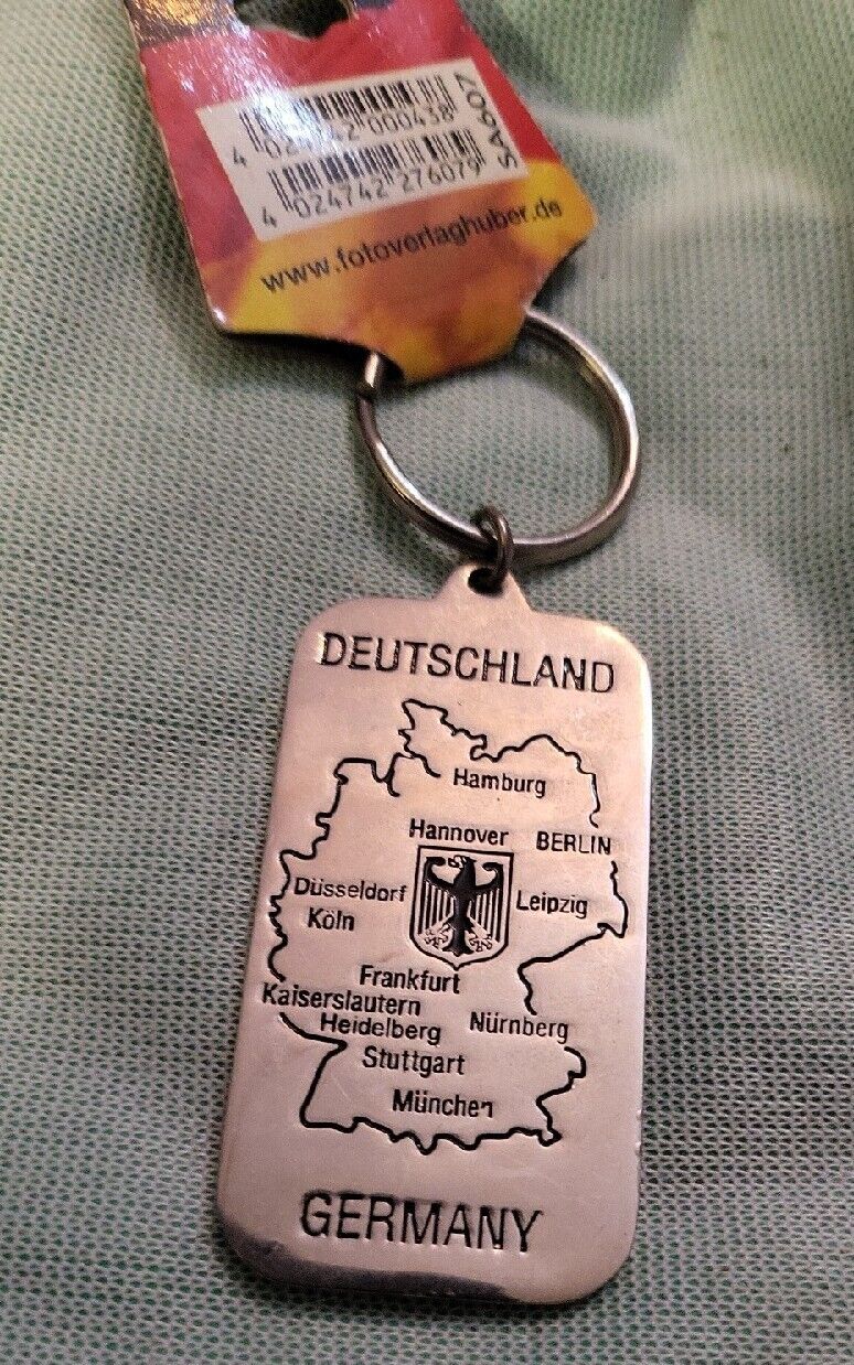 GERMANY Map Keychain Keyring KOLN new.    E 367