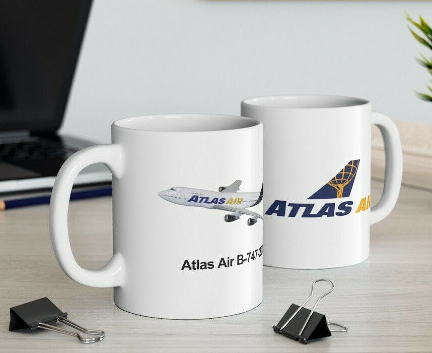 Atlas Air Cargo B-747-200 Coffee Mug