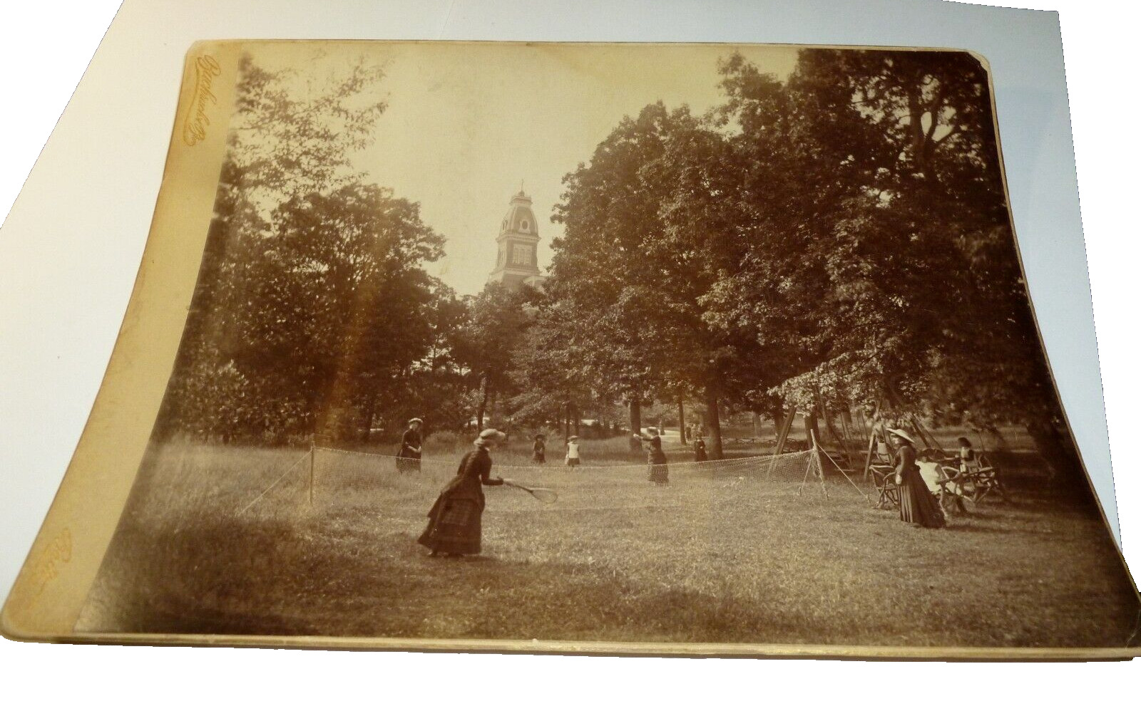 Institute Notre Dame Catholic Girls Scool Photo 1847 Founded Original Photo MD