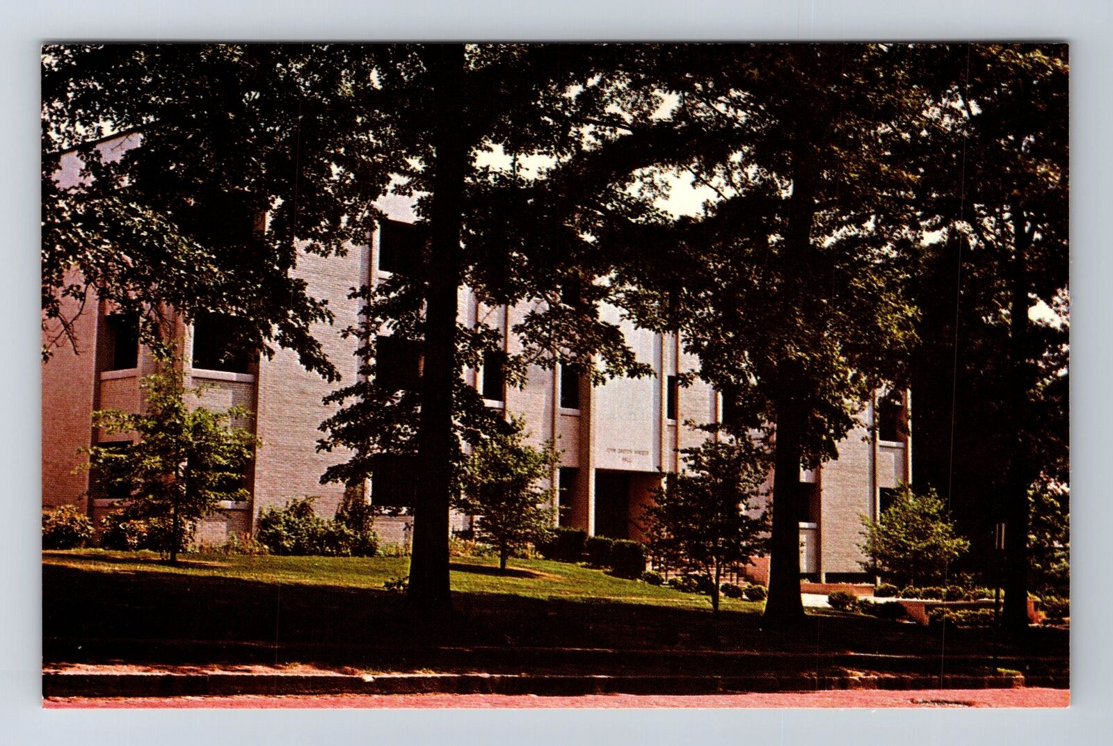 Wooster OH-Ohio, College of Wooster, Mateer Hall Bio Dept Vintage Card Postcard