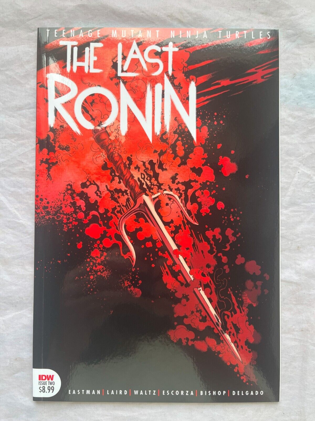 TMNT The Last Ronin #2 2nd print IDW Comics Eastman Laird Waltz 2021