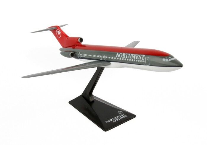 Flight Miniatures Northwest Boeing 727-200 Bowling Shoe Desk Top 1/200 Jet Model