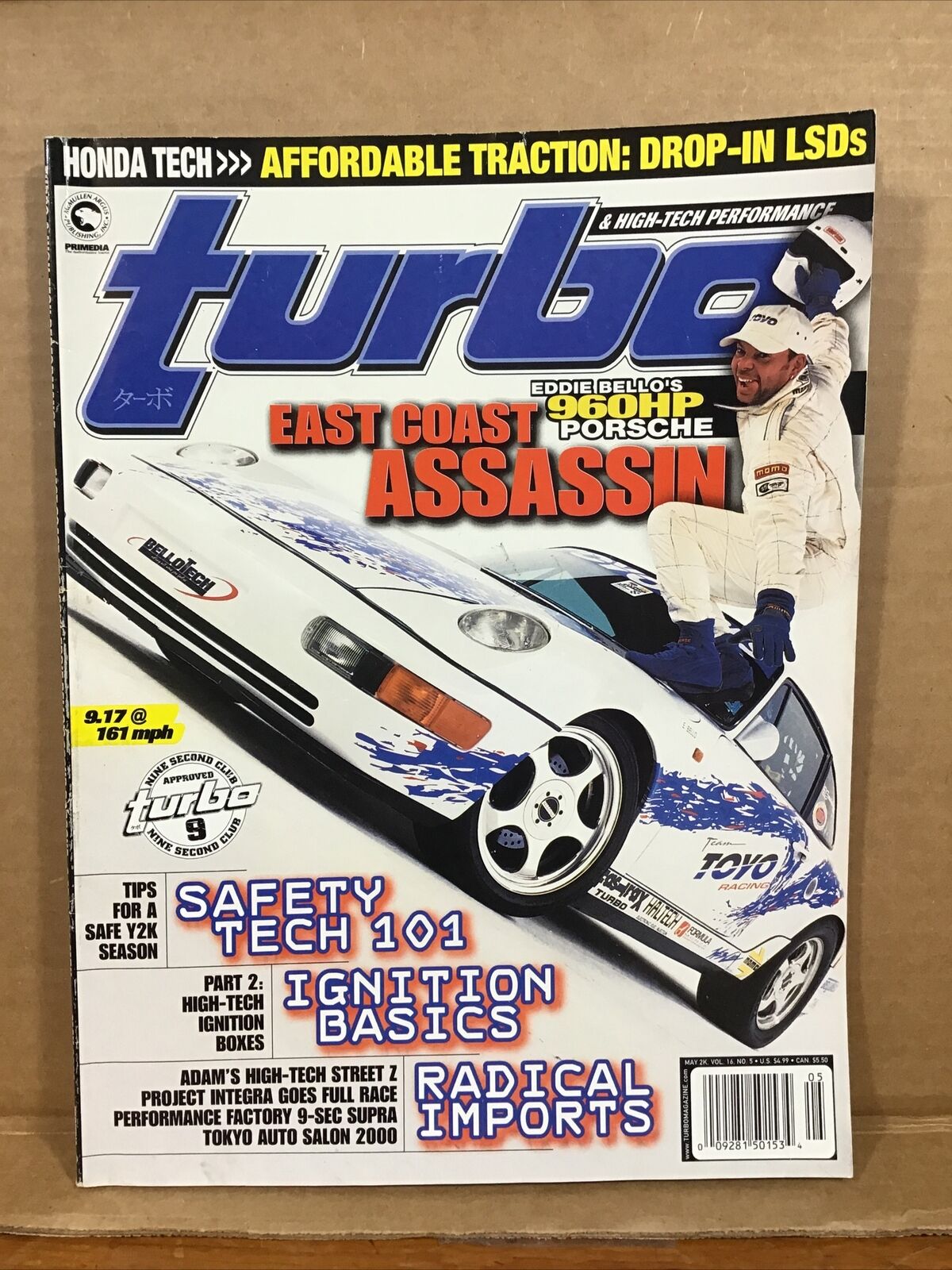 Turbo Magazine - May 2000 - Porsche, 300ZX, Supra, Integra