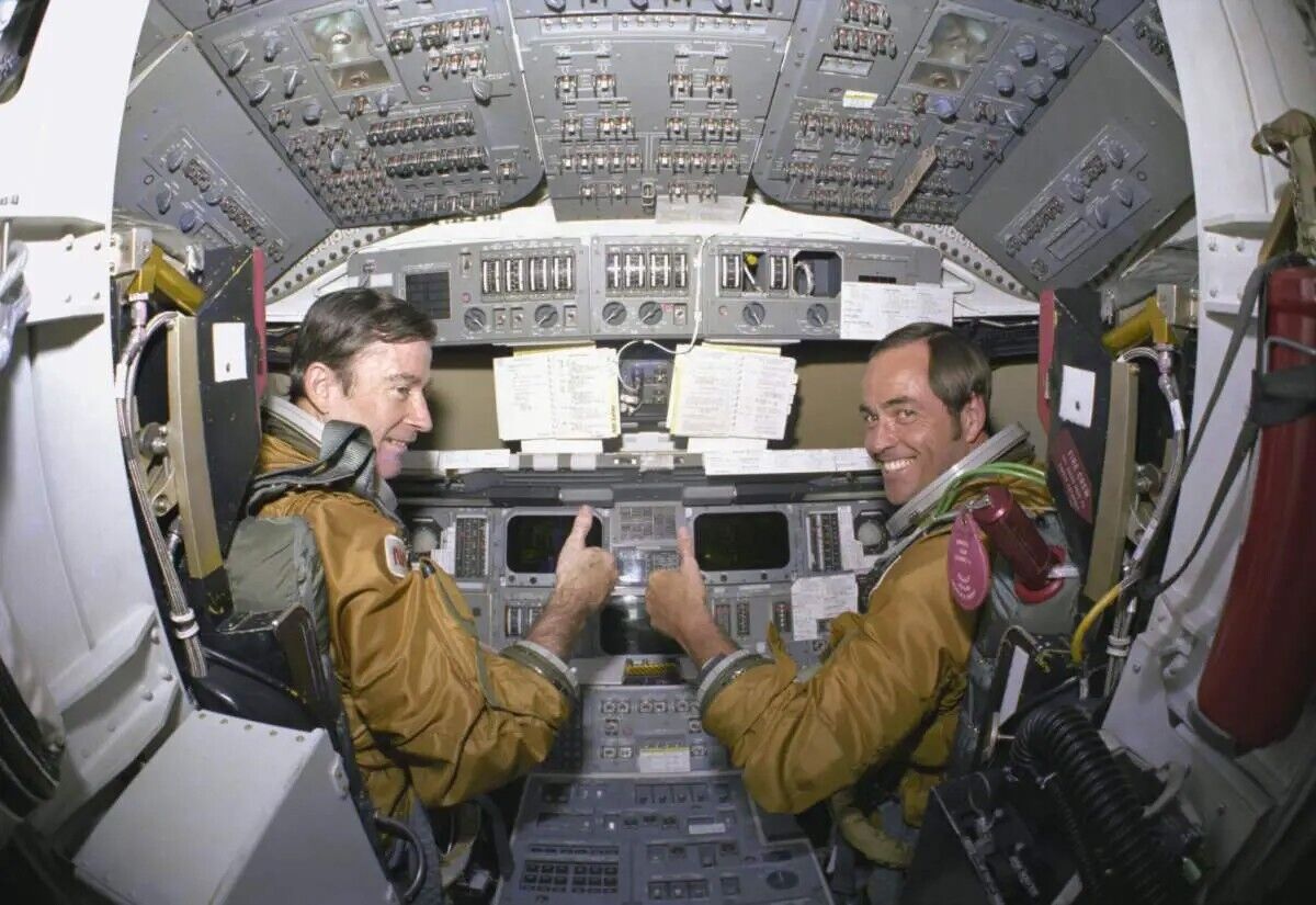 Rare Original NASA Crew Activity Flight Plan from First Space Shuttle Flight