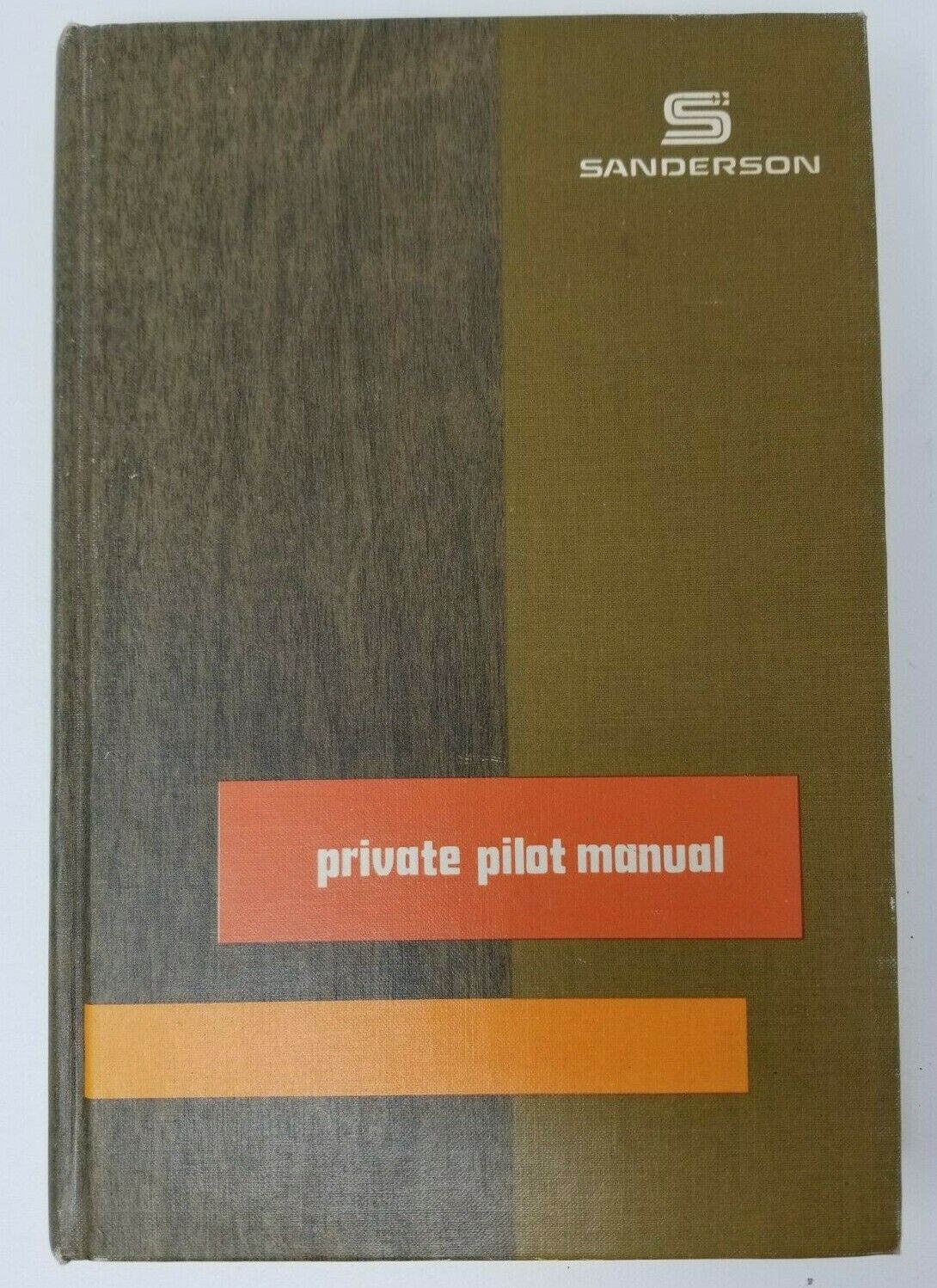 Sanderson Private Pilot Manual 1975 Vintage 