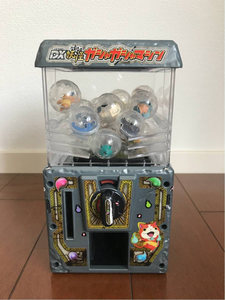 USED ​​Yokai Watch Specter Gasha DX Roller Machine Toy Medal Figure Set yo-kai