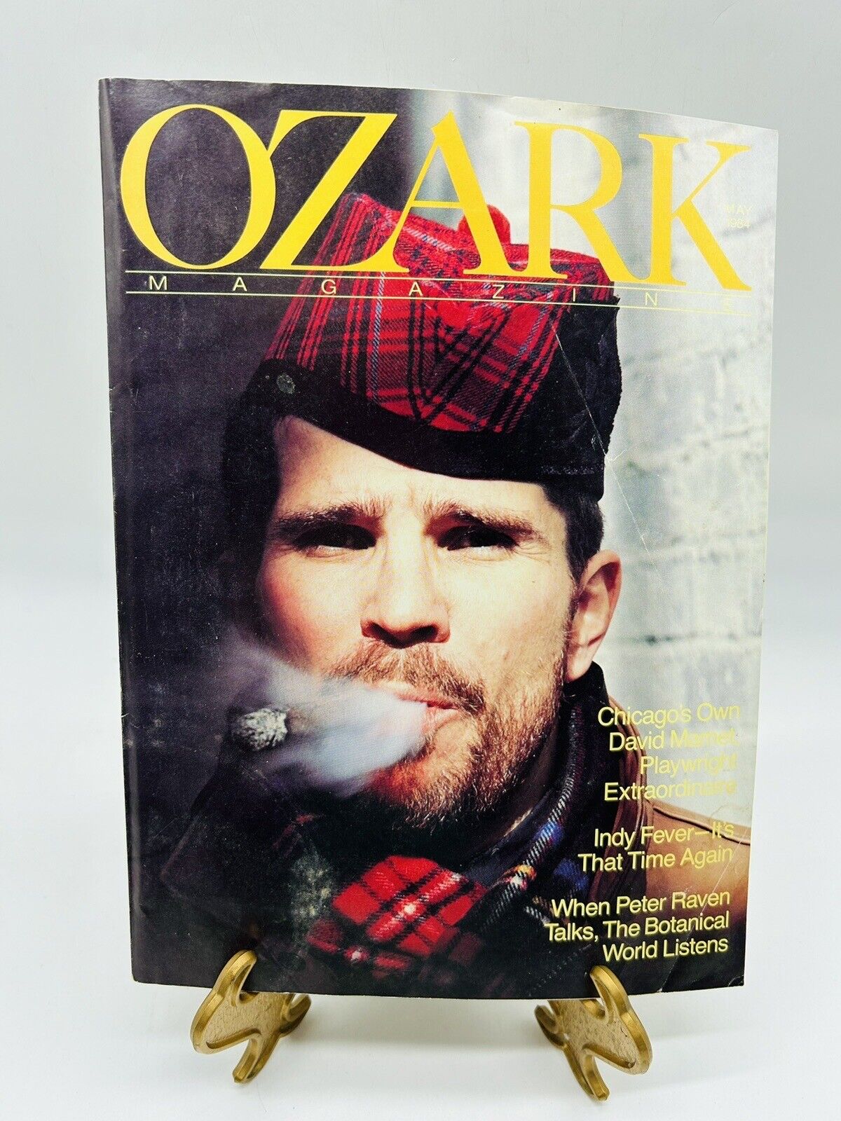 Ozark Air Lines Inflight Magazine May 1984 Volume 13 #5 David Mamet
