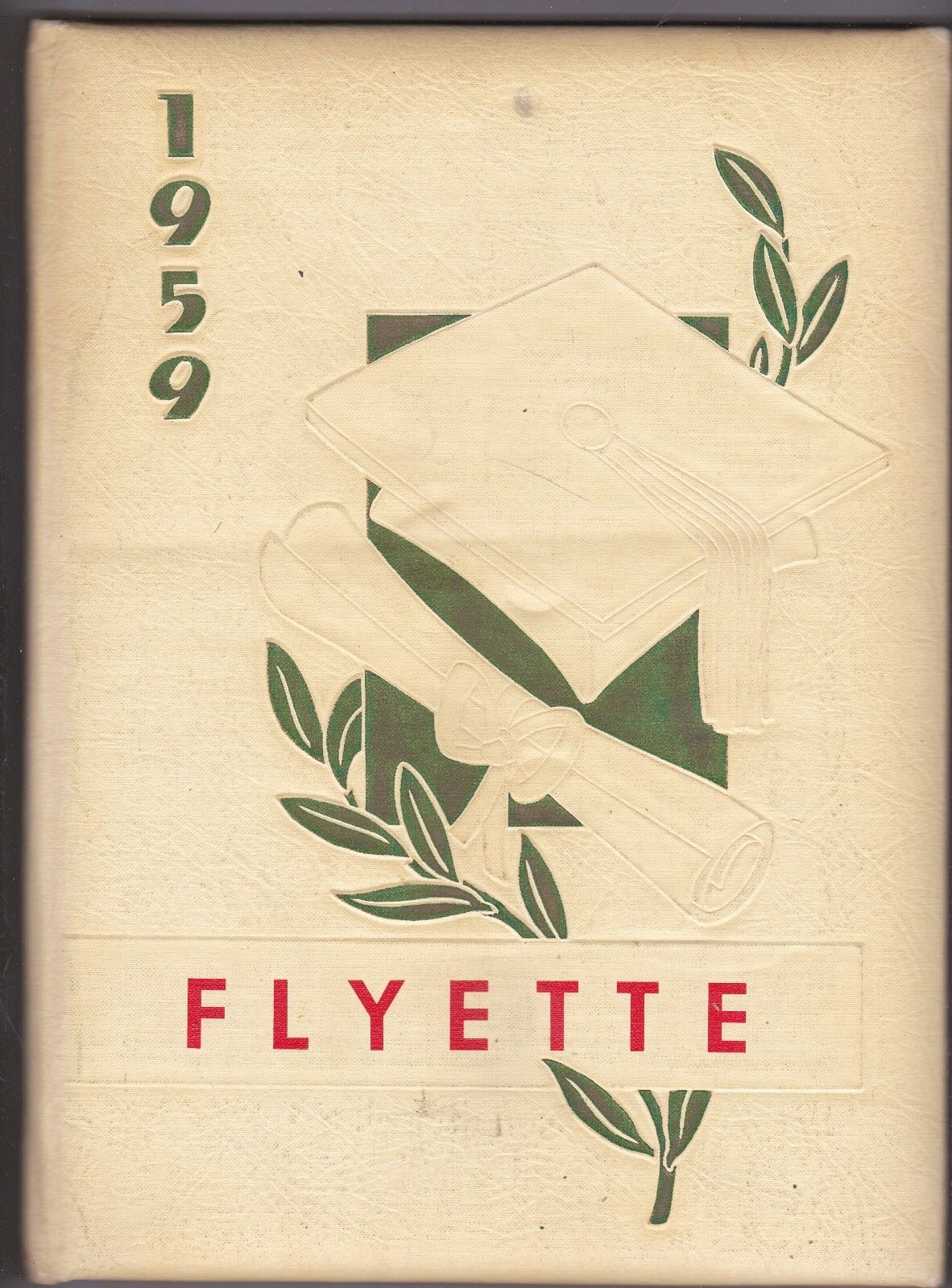 1959 Freeman High School Yearbook, Flyette, Freeman, South Dakota