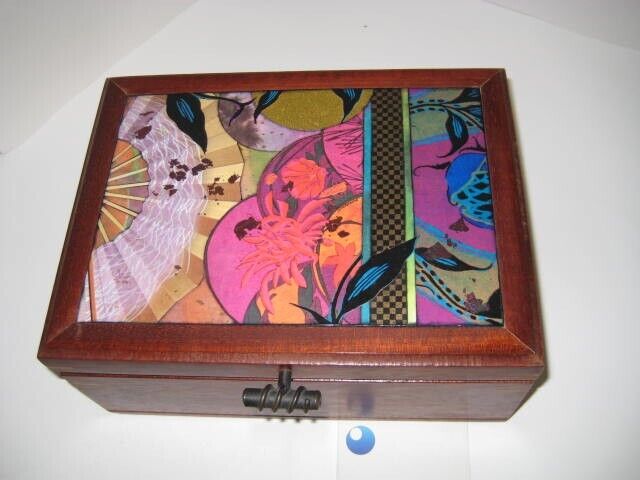 21 st  Century-MC ADAMS DESIGN -Hancrafted Solid Wood  BOX- JOJOBA.USA