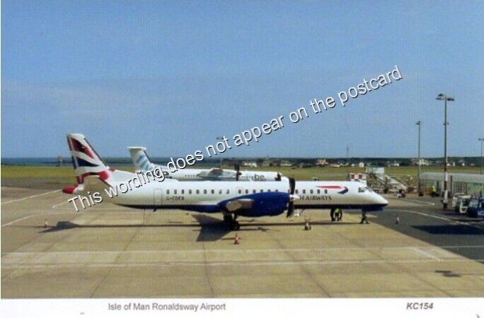 Isle of Man Ronaldsway airport British Airways Saab 2000 flybe  