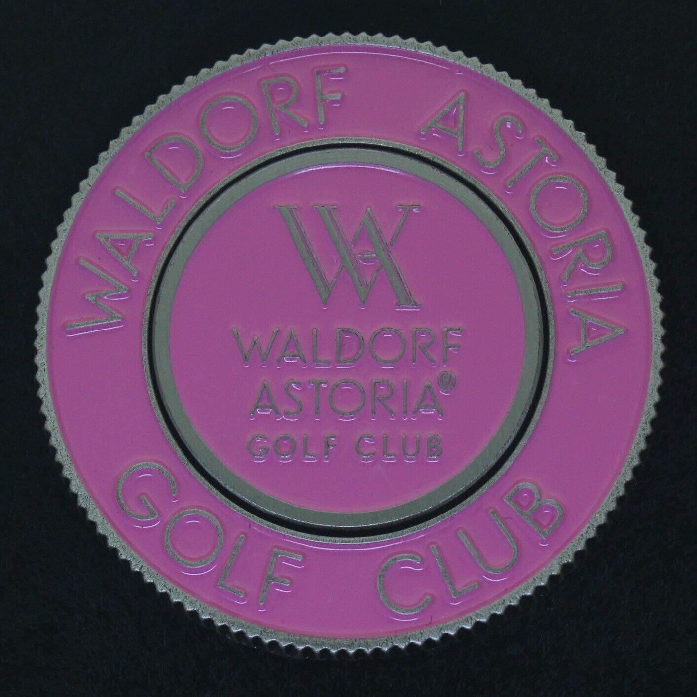 Waldorf Astoria Golf Club Pink Challenge Coin CC-16