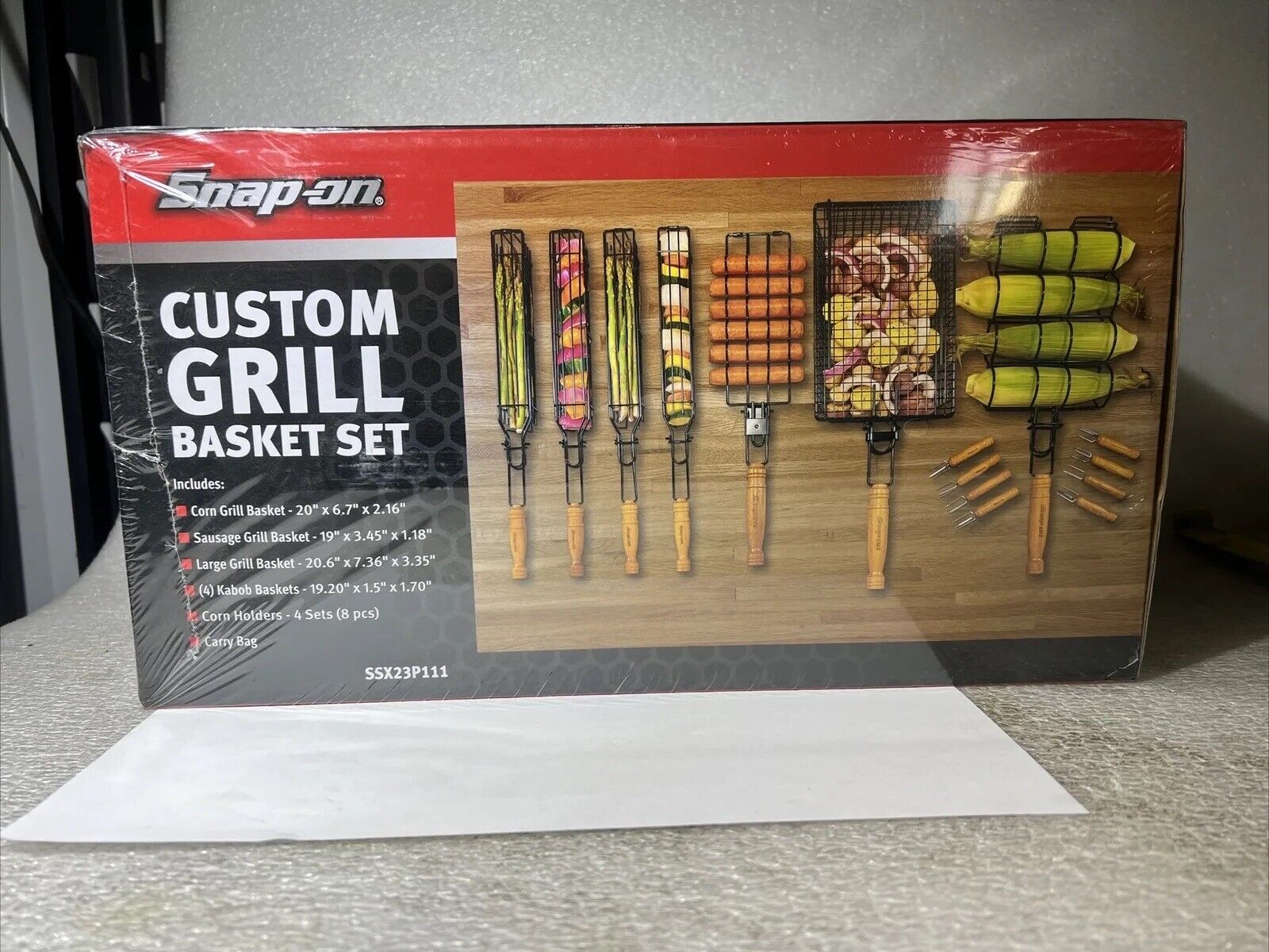 snap on tools promotional merchandise custom grill basket set