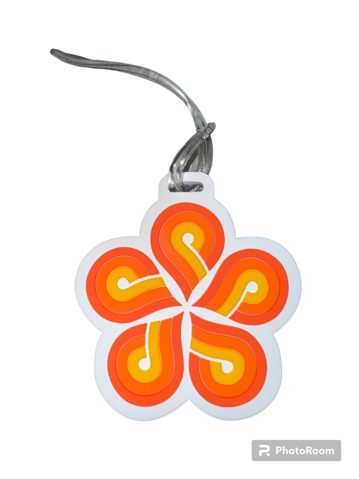 Aloha Airlines “FLOWER POWER” Luggage Tag