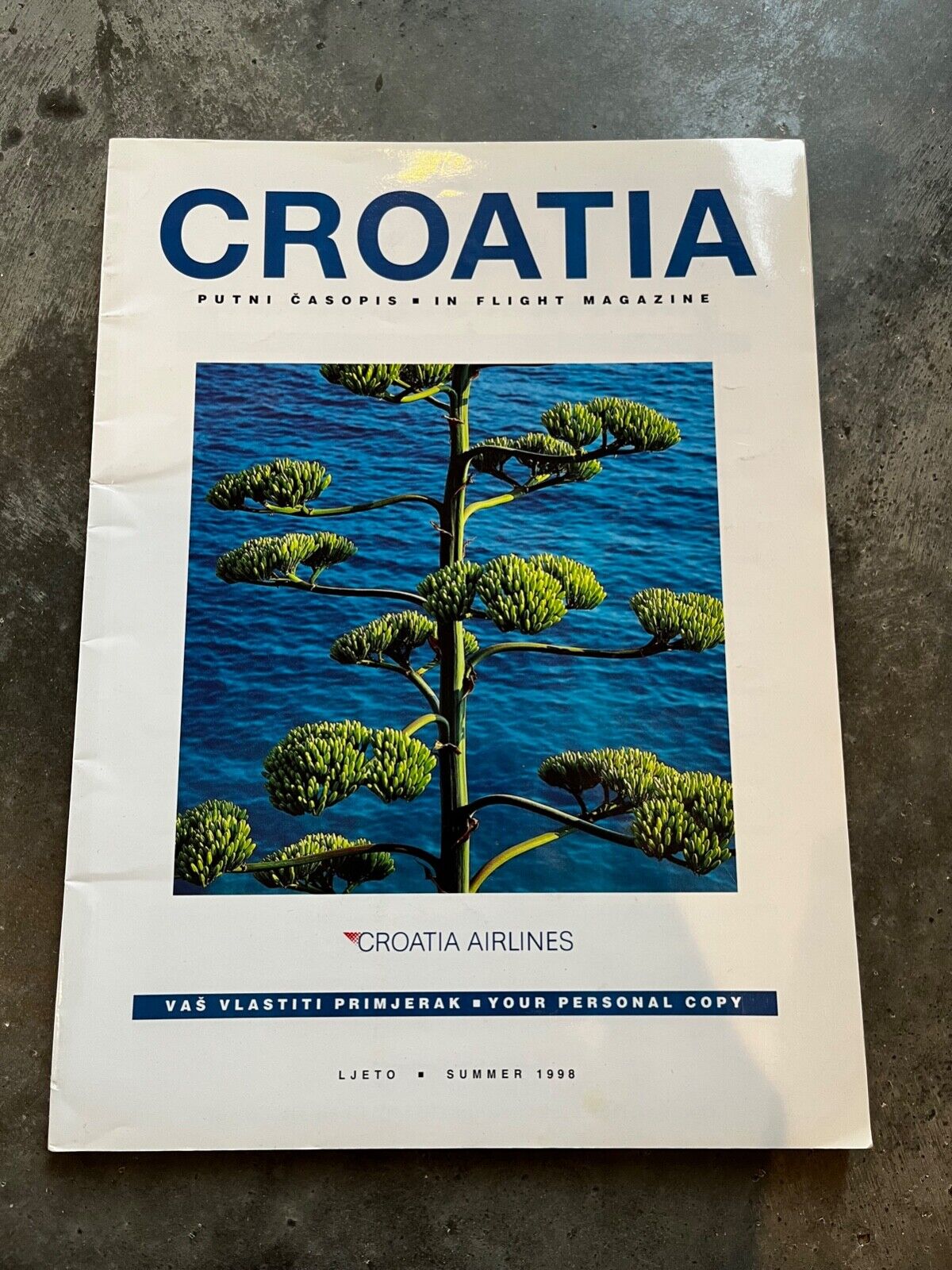 CROATIA Airlines Inflight Magazine 1998 Summer Dubrovnik
