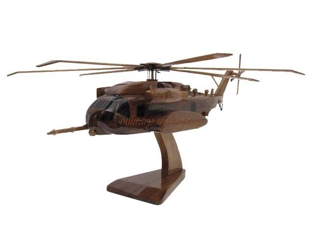CH-53K King Stallion USMC Marine Navy Helicopter Aviation Wood Wooden Model New