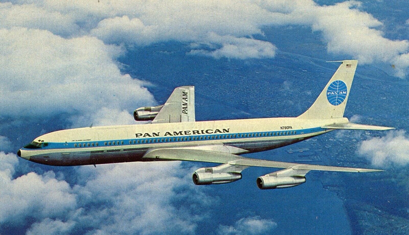 PAN AM / PAN AMERICAN  AIRLINES  B-707  AIRPORT / AIRCRAFT / AIRLINE ISSUE # 1