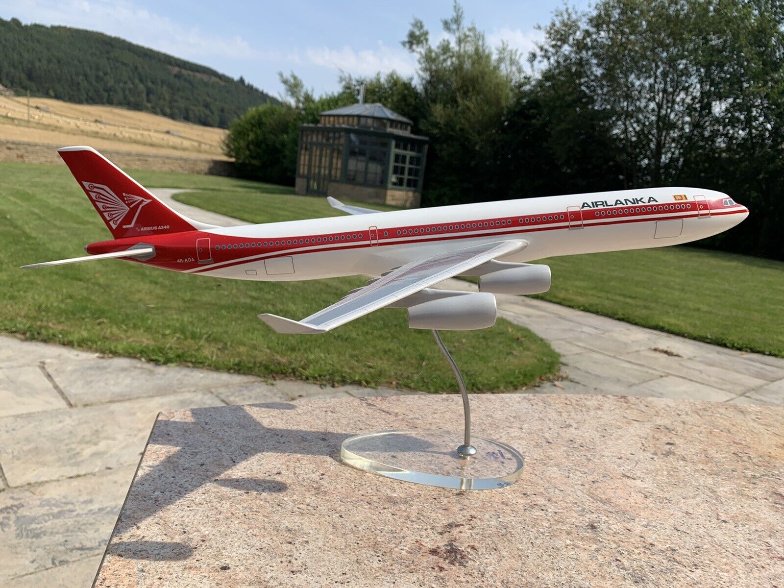 Air Lanka Airbus A340-300 Graphideco (Pacmin Type Model) 1/100