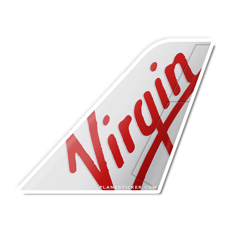 Virgin Australia Airline Livery Tail Sticker