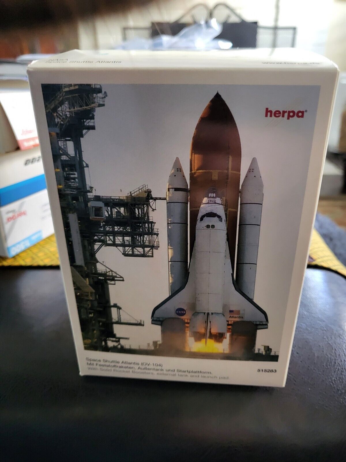herpa wings 1:500 scale NASA Space Shuttle Atlantis New In Box
