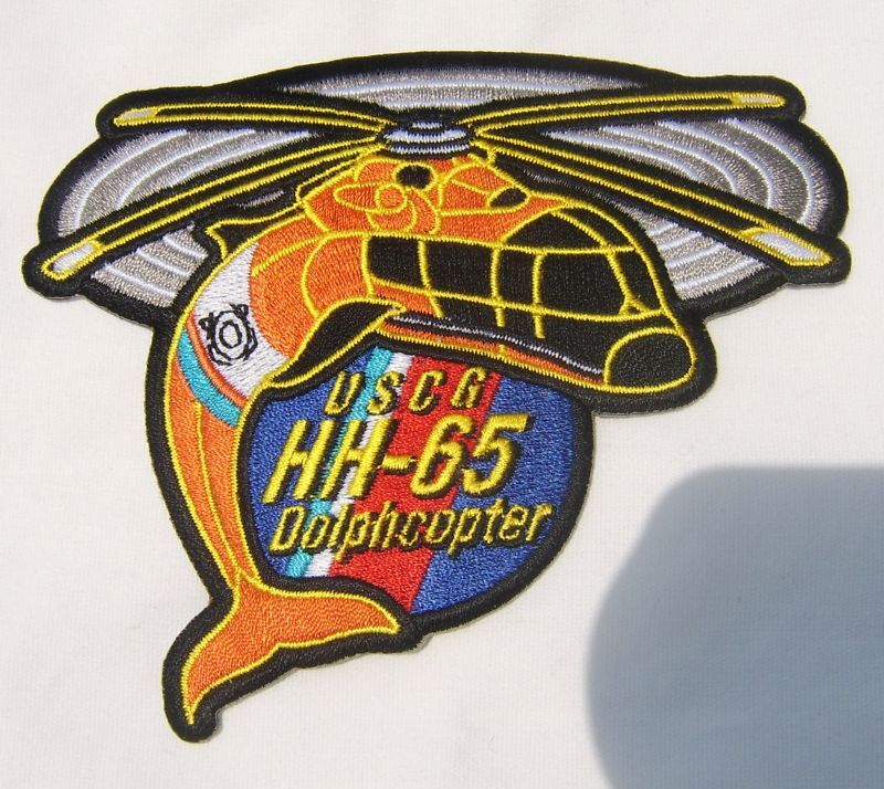 USCG PATCH - HH-65 DOLPHCOPTER
