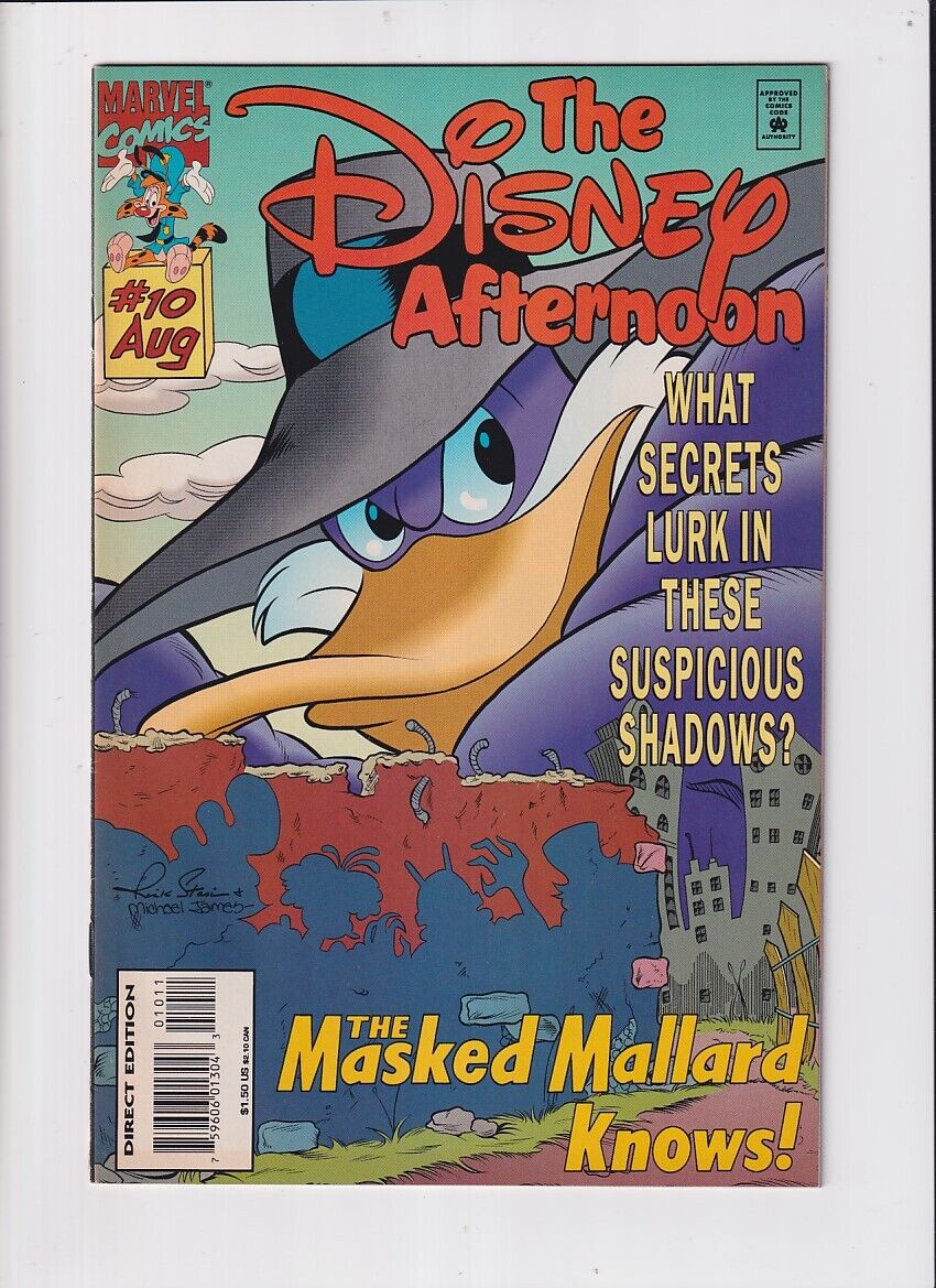 Disney Afternoon (1994) #  10 (7.0-FVF) (1883927) Darkwing Duck, FINAL ISSUE ...
