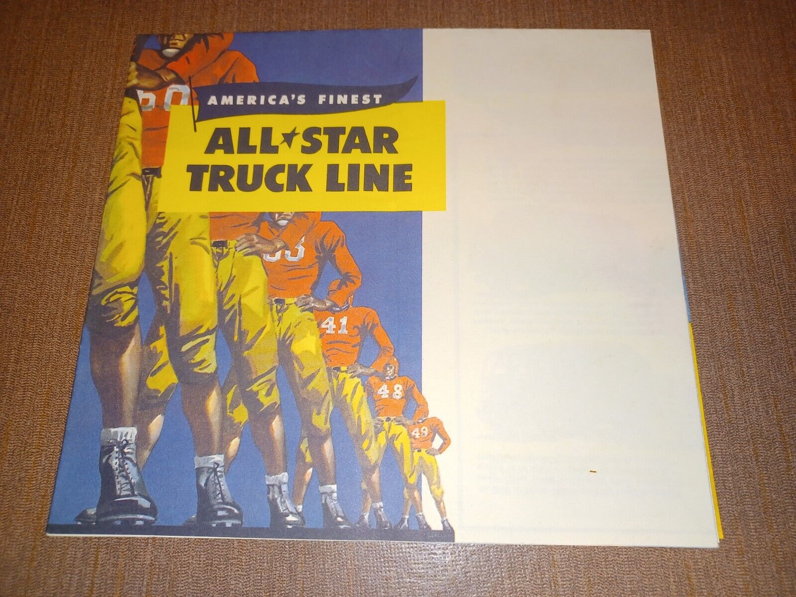 1940-1950’s  GMC - AMERICA'S FINEST ALL STAR TRUCK LINE ADVERTISEMENT 