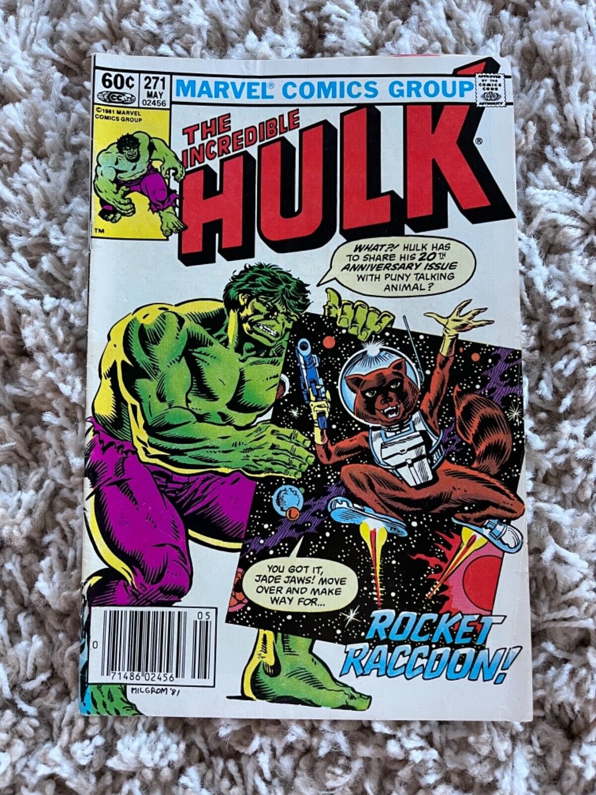 Incredible Hulk #271 FN 6.0 Marvel Comics 1981 newsstand