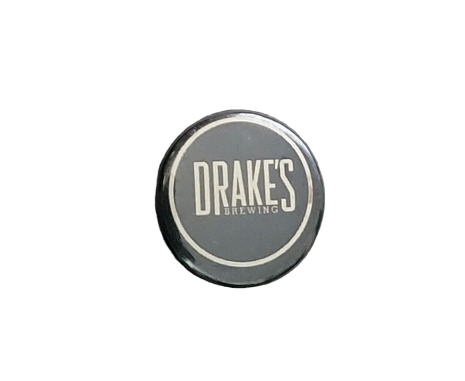 Vintage Drakes Brewing Advertising Scarce Promotional Pin