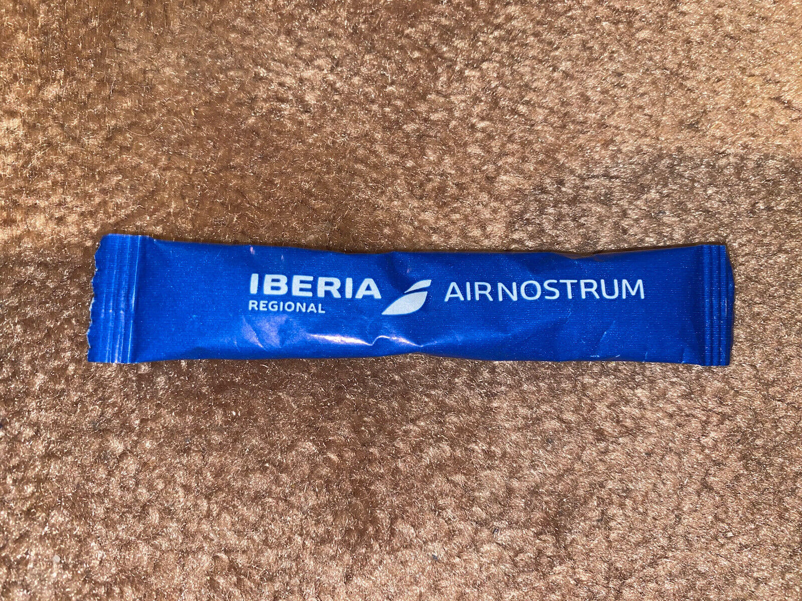 IBERIA REGIONAL AIRLINES AIR NOSTRUM SUGAR SACHET SEALED NEW REF549