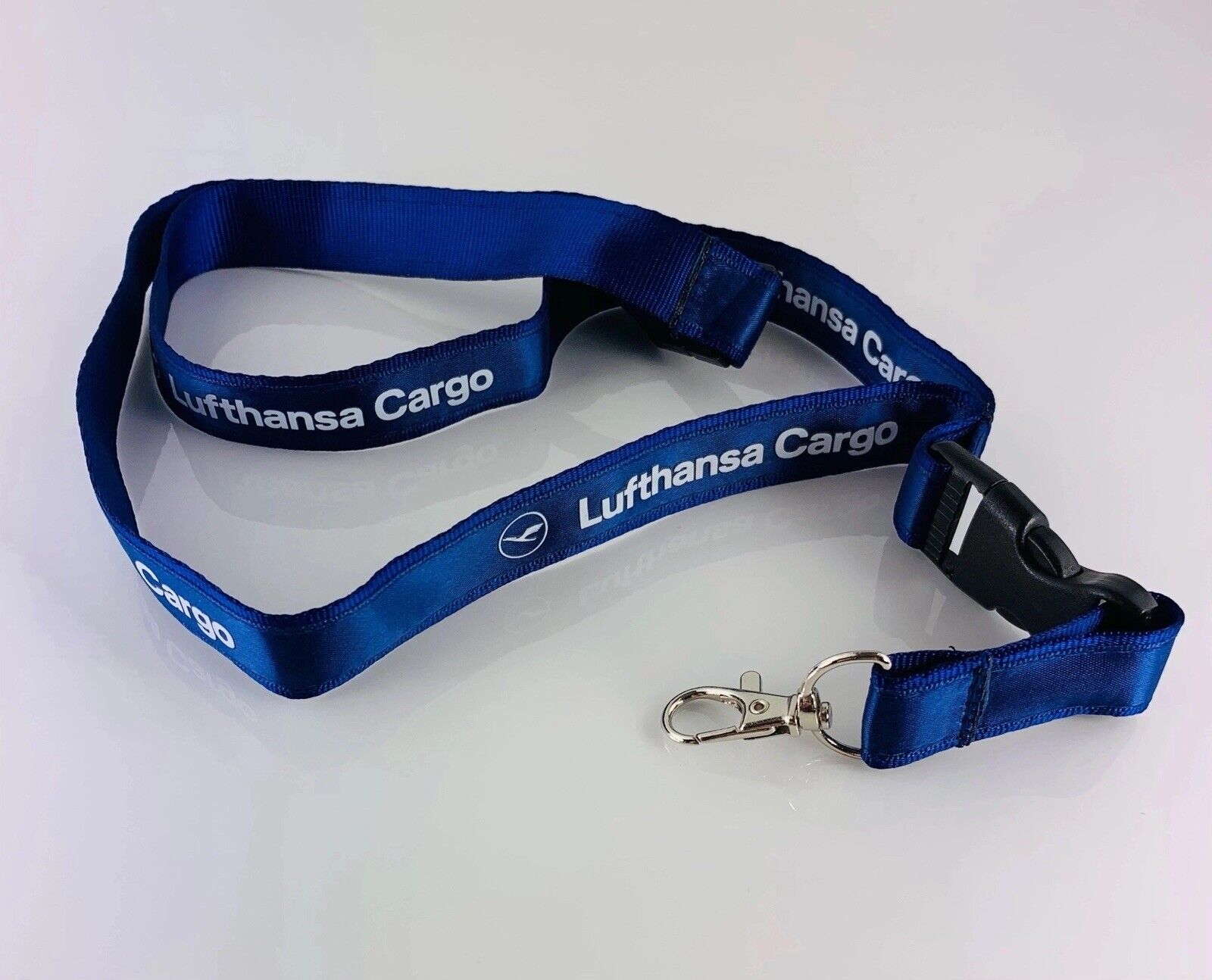 Lufthansa Cargo Lanyard with safety clip