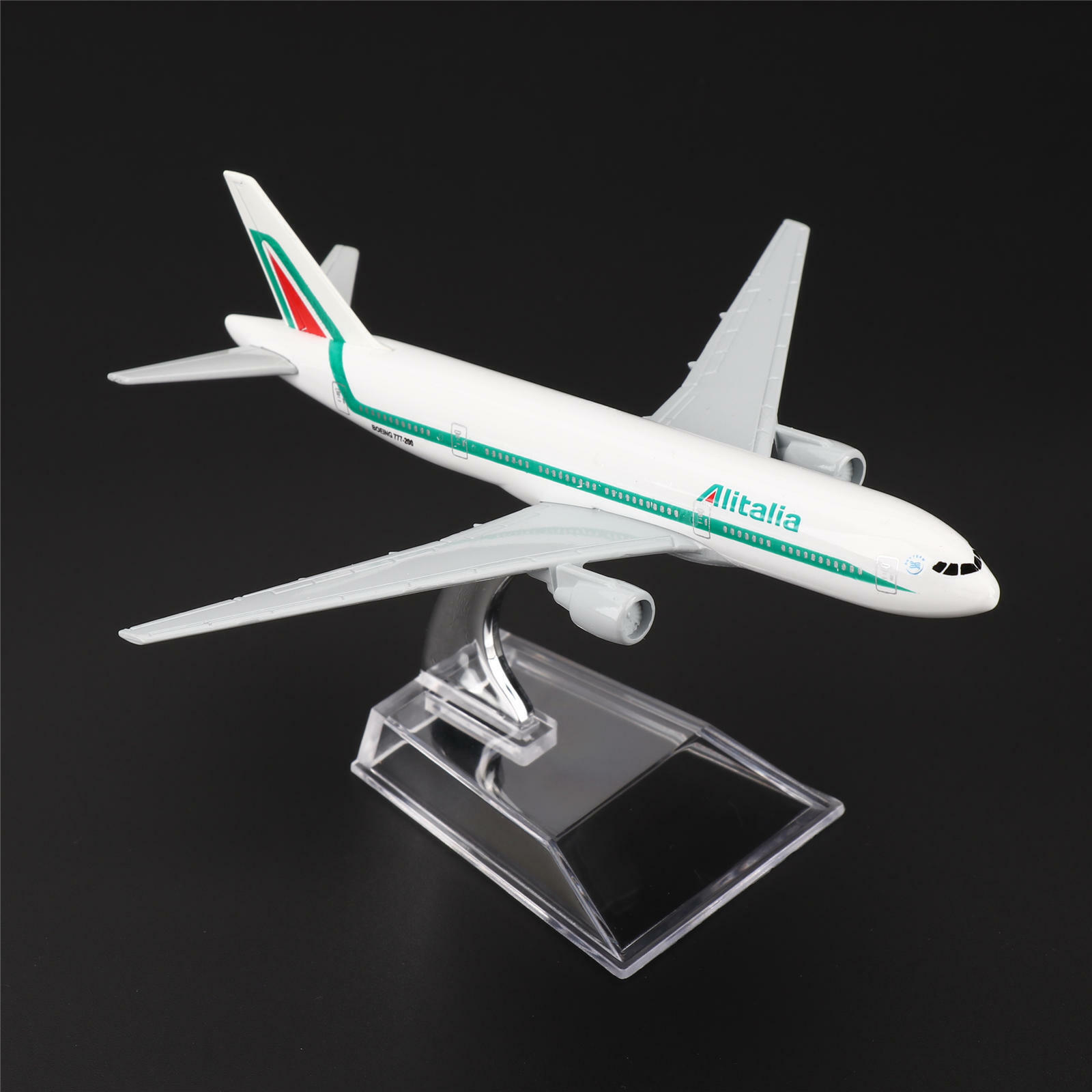 16cm Aircraft Plane Boeing 777 Alitalia Airlines Aircraft Diecast Model
