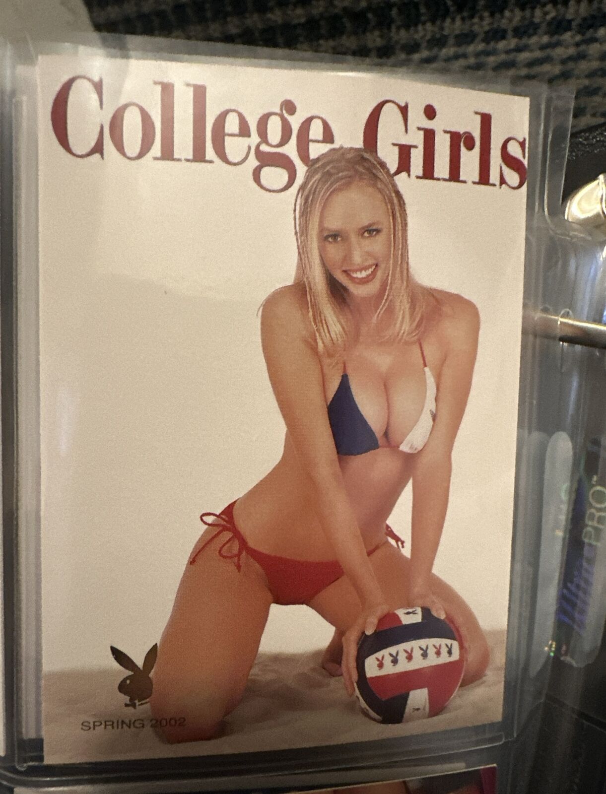 2002 Playboy Collectors Cards “College Girl’s” Black Binder Set w/COA #037/125