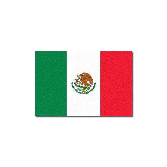 3M Scotchlite Reflective Mexican Flag Decal