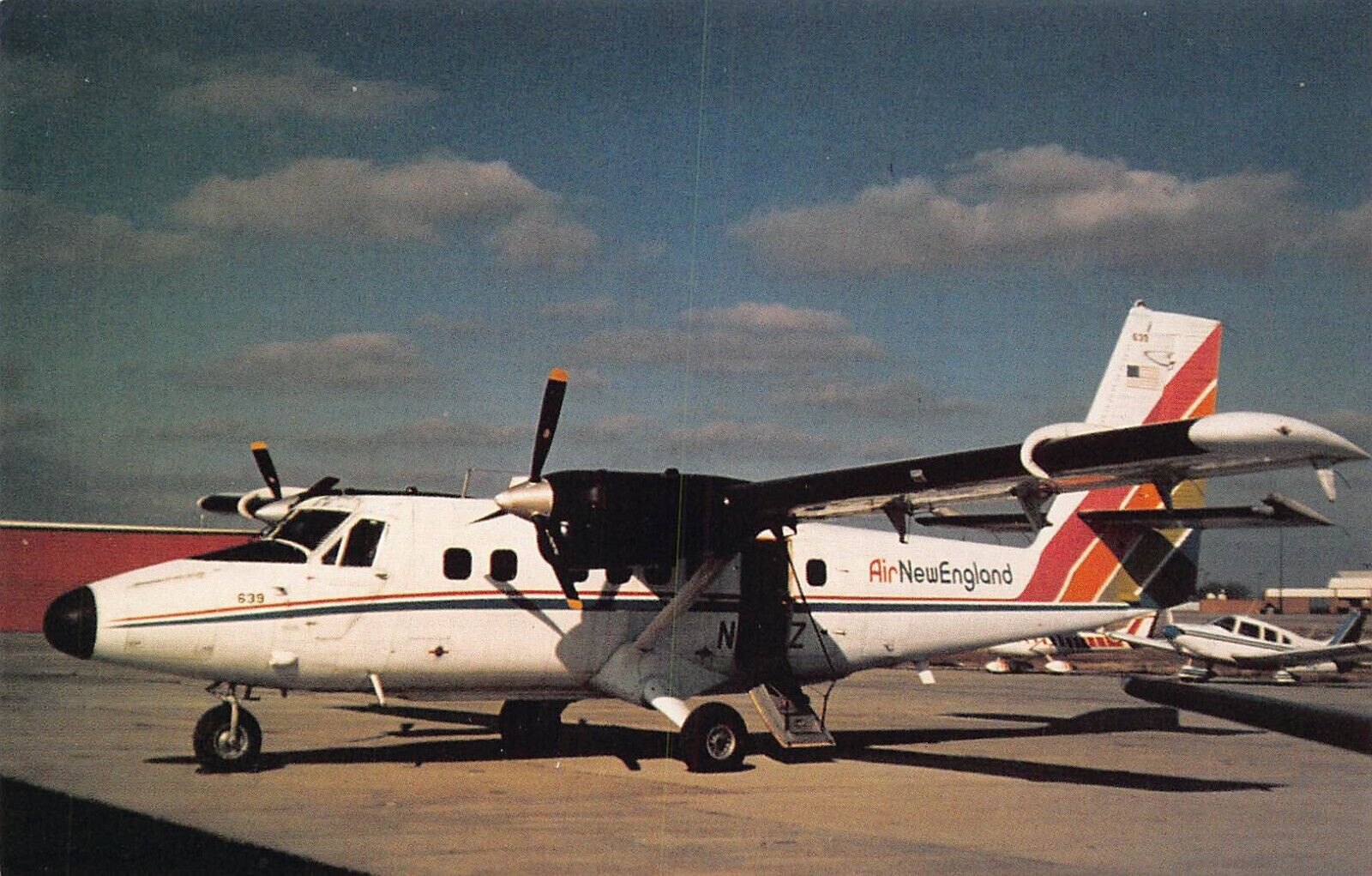 Airline Postcards      Air New England DHC-6   Airlines