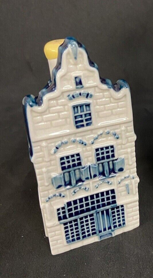 #20 KLM Blue Delft Miniature Canal House, Netherlands