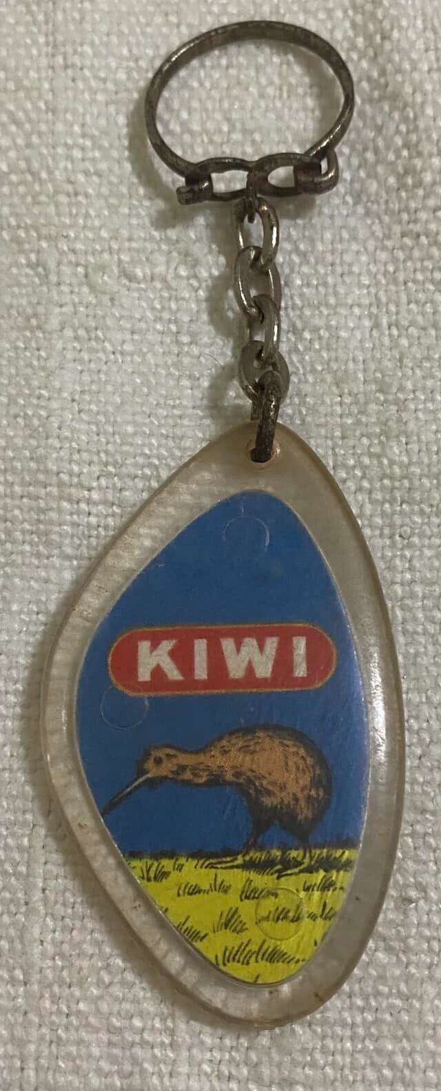 Vintage KIWI military Boot polish keychain keyring