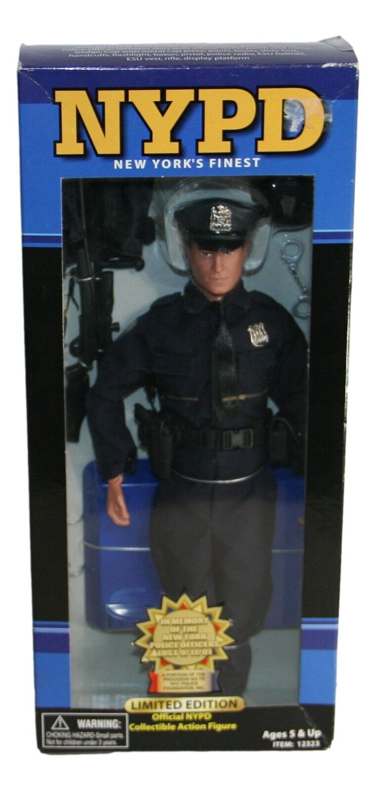 Real Heroes NYPD 12inch Police Officer action figure Limited Edition