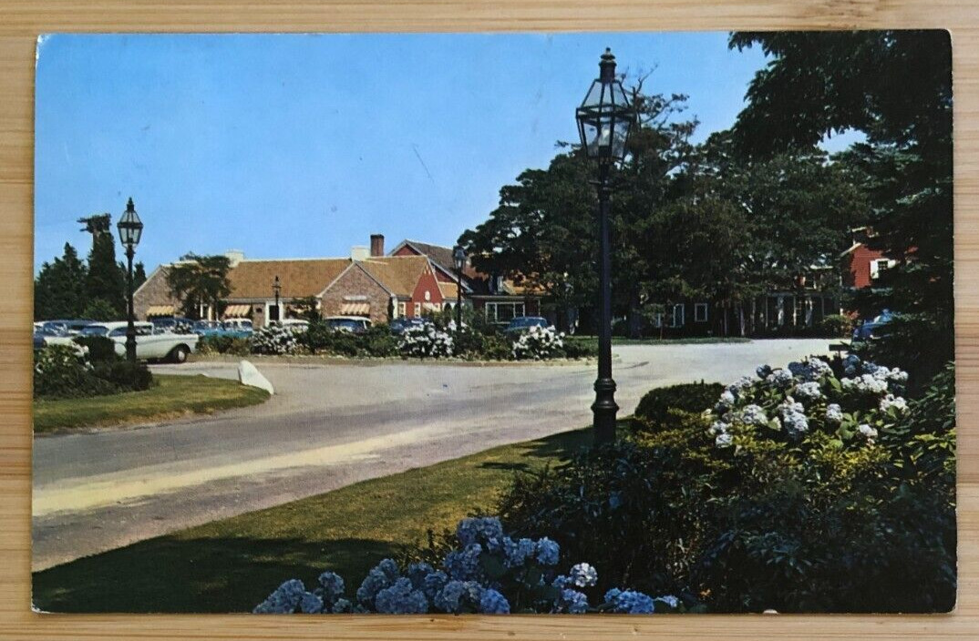 Coonamessett Inn Falmouth Cape Cod Postcard 1960s East Kingston NH New Hampshire