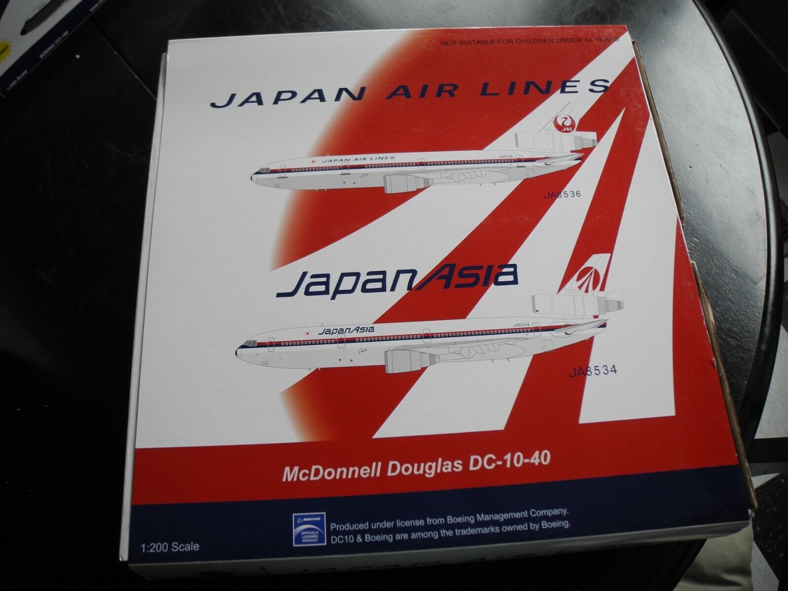 Extremely RARE Inflight200 / JC WINGS MC Donnell Douglas DC-10 Japan AIR, 1:200
