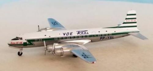 Aeroclassics AC411011 REAL Transportes Aereos DC-6 PP-YSL Diecast 1/400 Model