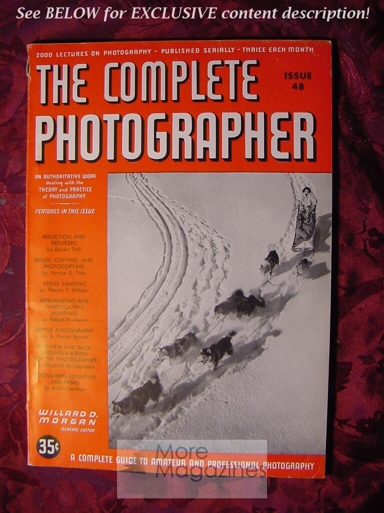The COMPLETE PHOTOGRAPHER January 1 1943 Issue 48 Volume 8 Photography