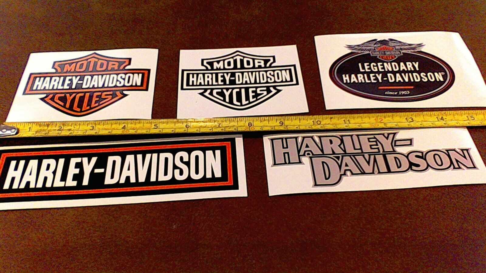 10 Harley Davidson stickers for car truck Bike Helmet tool box 