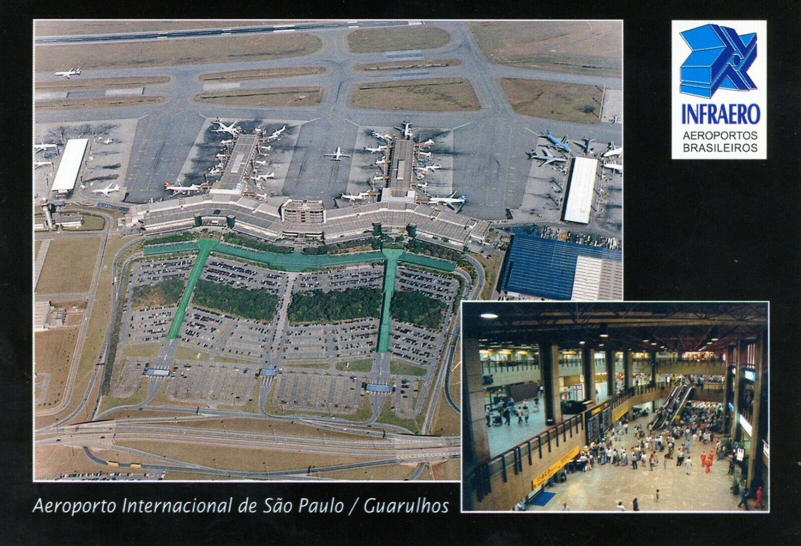 BRAZIL   AIRPORT  GUARULHOS   /   AIRLINES   /  AIRCRAFT / AIRPLANE   200