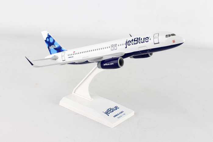 Skymarks 963 Jetblue (Blueberries Tail) Airbus A320 1/150 Scale Model with Stand