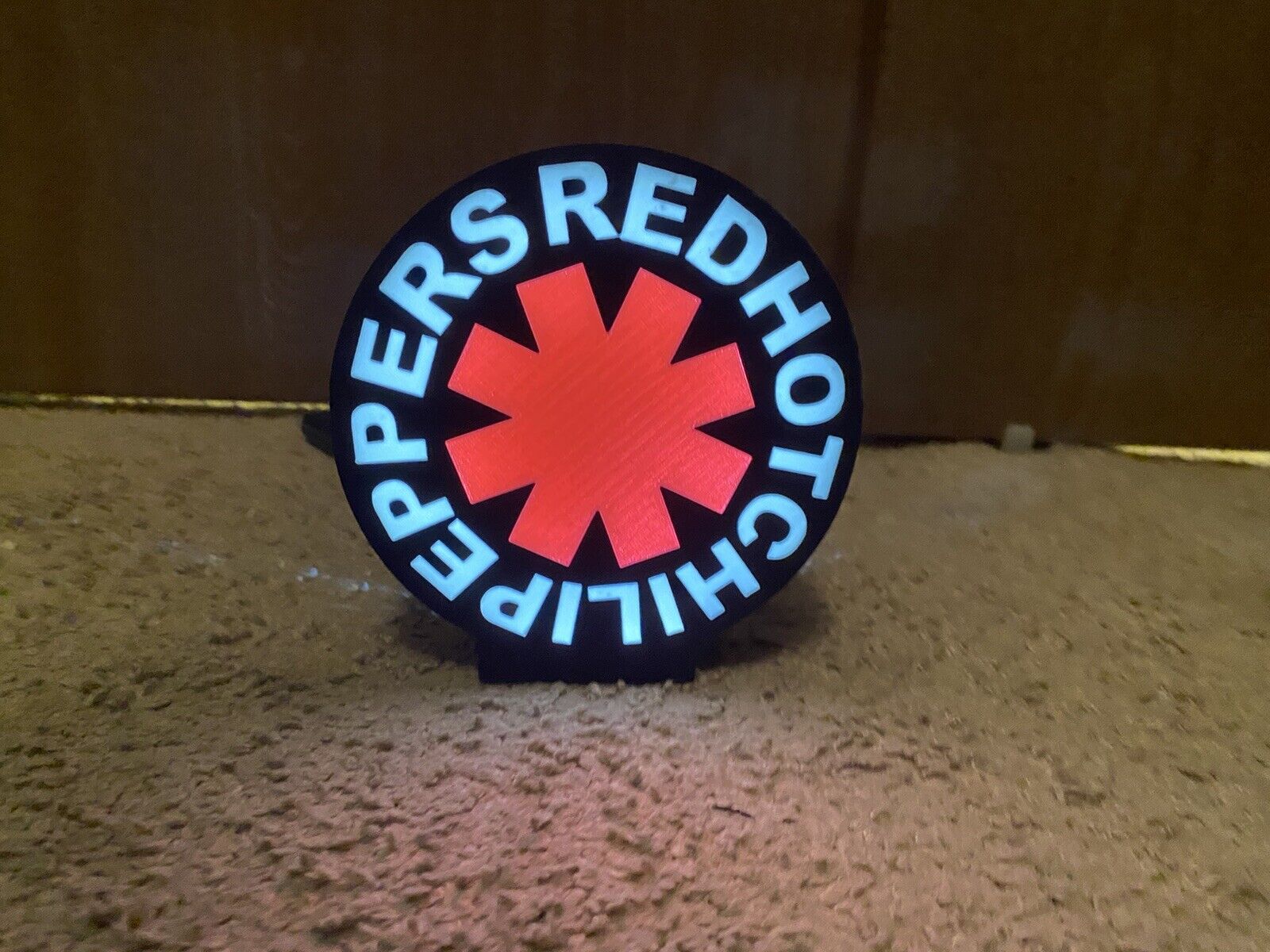 Red Hot Chili Peppers Lightbox Light Up Custom Colors