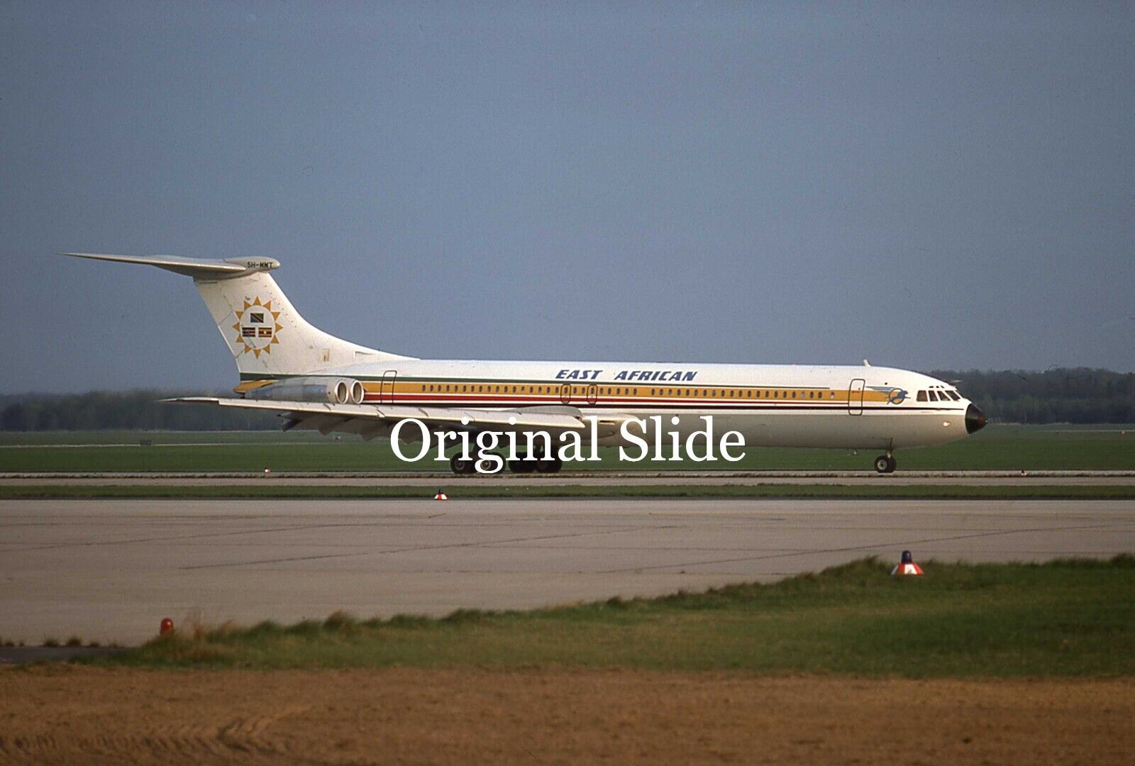 Aircraft Slide - East African SVC-10 5H-MMT @ Frankfurt 1976   (B114)
