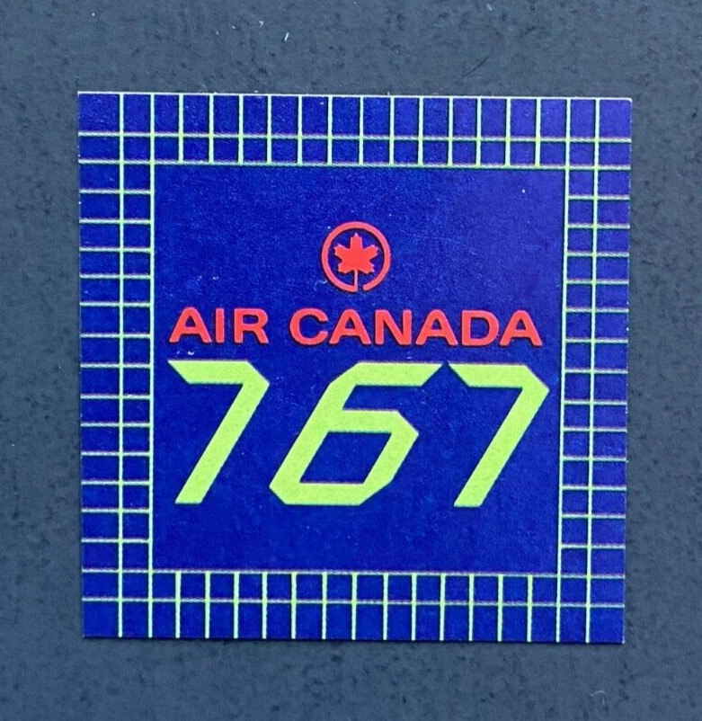 Air Canada Boeing 767 Sticker