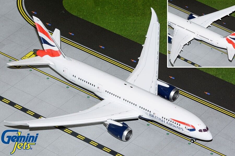British Airways - B787-8 (Flaps Down)- G-ZBJG - 1/200 - Gemini Jets - G2BAW1120F